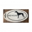 Greyhound Euro Sticker