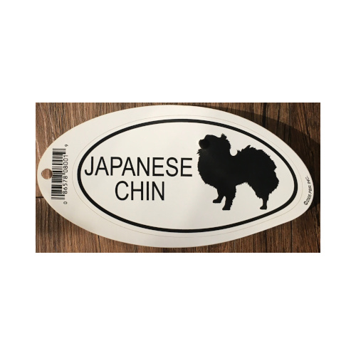 Japanese Chin Euro Sticker