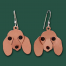 Smooth Dachshund Earrings