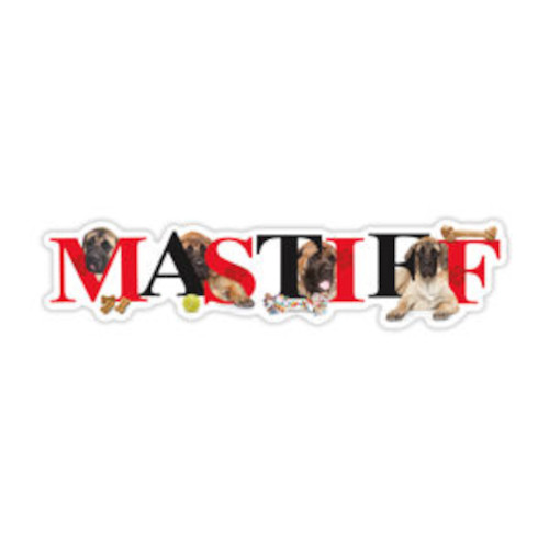 Mastiff Car Magnet