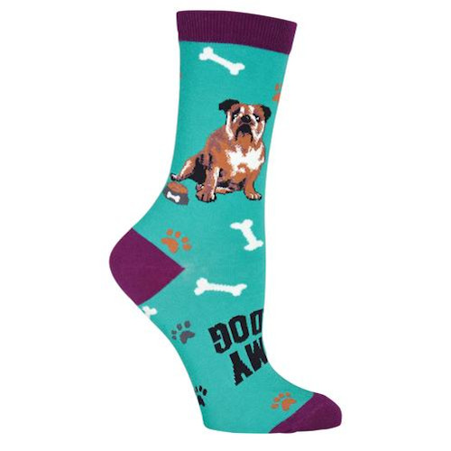 Bulldog Socks - Ladies