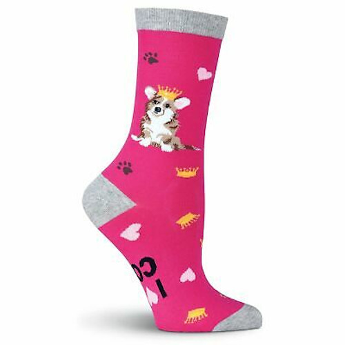 I Love My Corgi Socks - Ladies