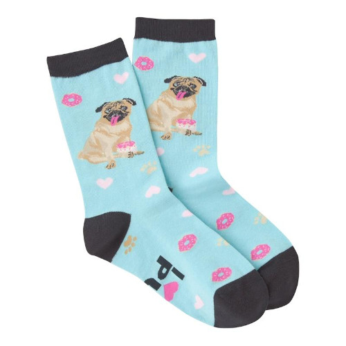 Pug Socks - Ladies
