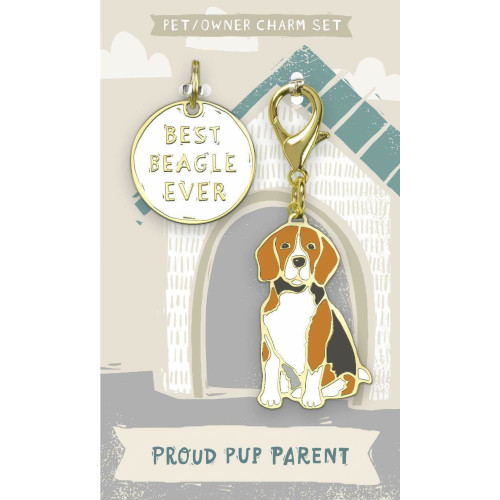 Beagle Charm Set