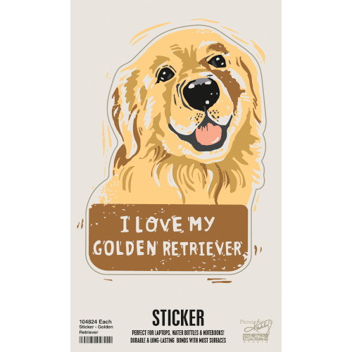Golden Retriever Sticker